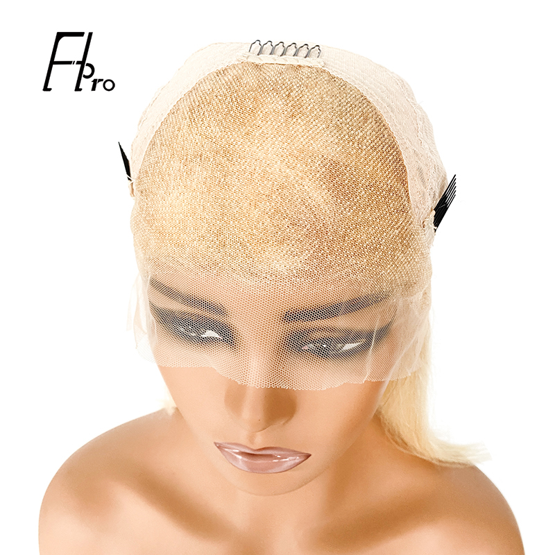 Wholesale Price 613# Blonde Straight Bob Wig 13x4 Lace Front Wig